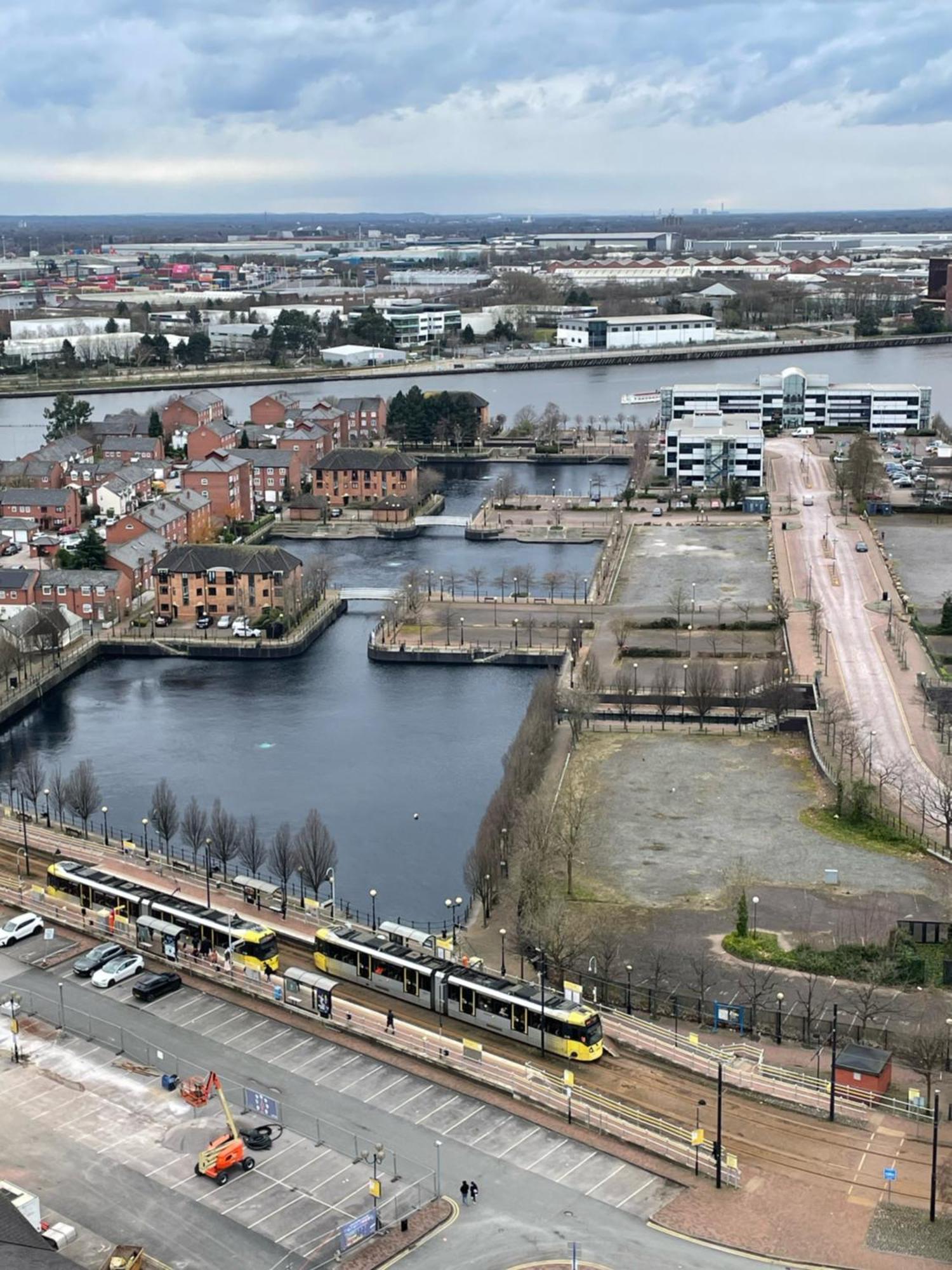 Quayside Penthouse 2 Bedroom Ensuite Near Media City & Manchester United Kültér fotó